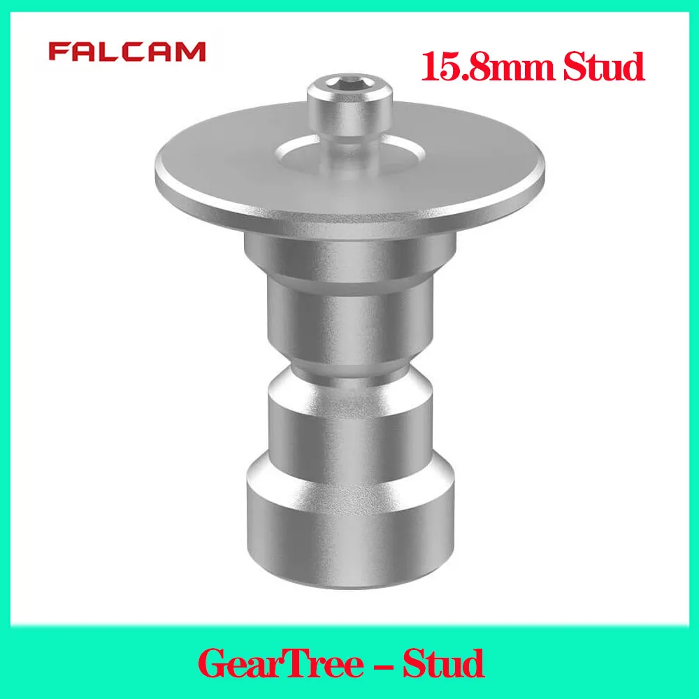 FALCAM GearTree - Stud 15.8mm Reversible Stud With 1/4'' and 3/8'' MaleThread For Professional Large Fill Light Extension Arm