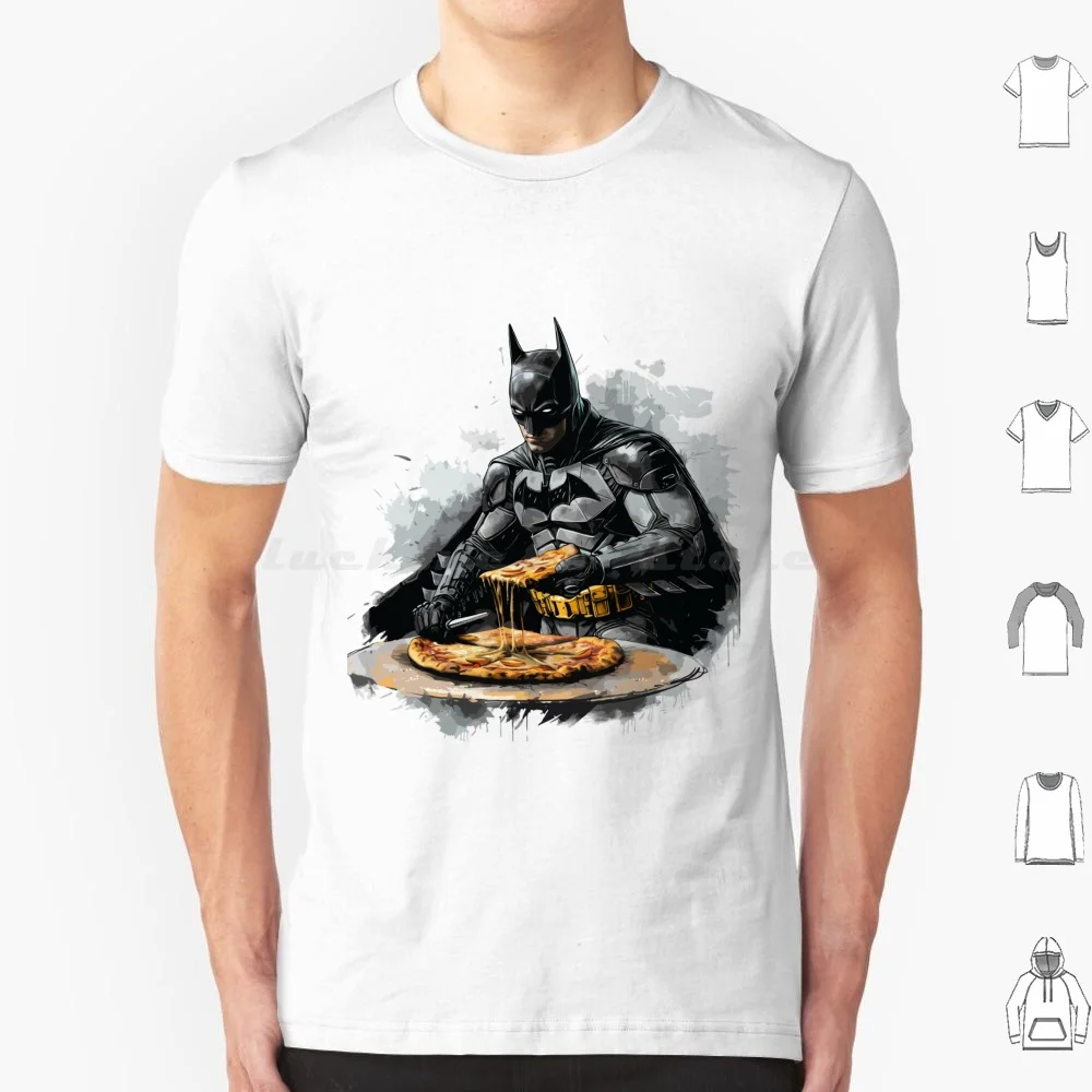 Cooking Adventures : For True Fans #11 T Shirt Men Women Kids 6xl Art Pizza Superhero Illustration Gotham City Comic Book Style