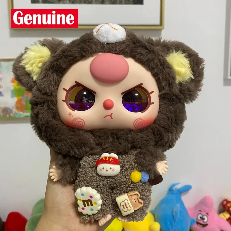 

Genuine Baby Three Big Head Baby Blind Box Zipper Bag Series Viny Plush Bag Trendy Kawaii Portable Doll Children Birthday Gift