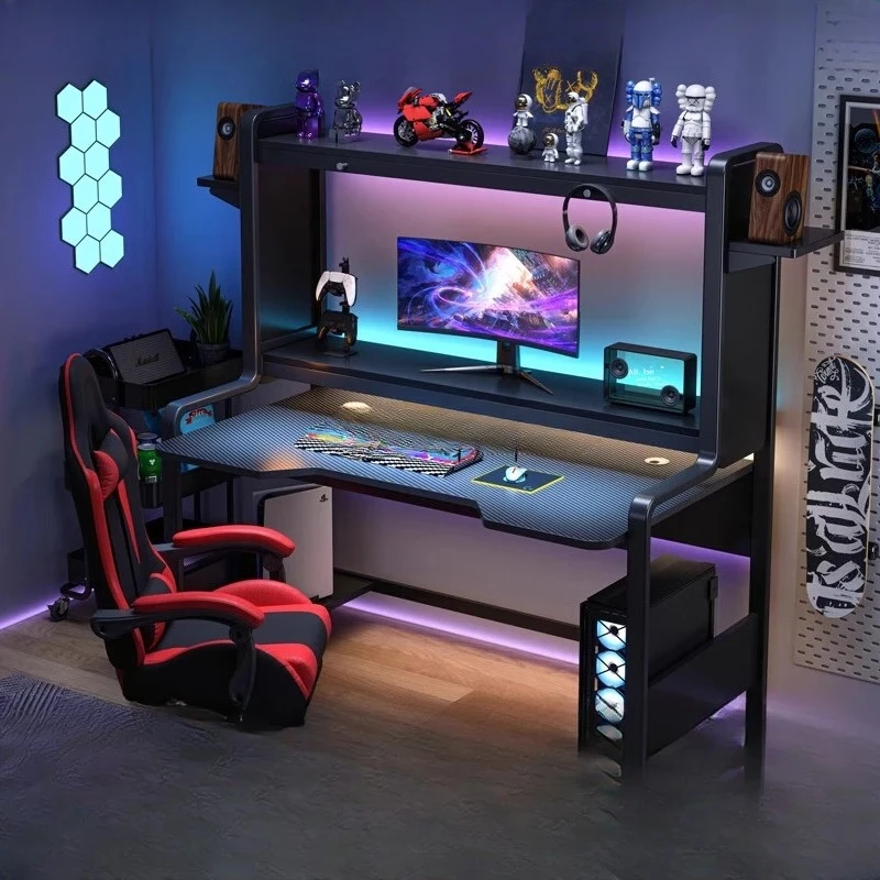 YX Computer desk Desktop hole board Bedroom learning and writing e-sports table