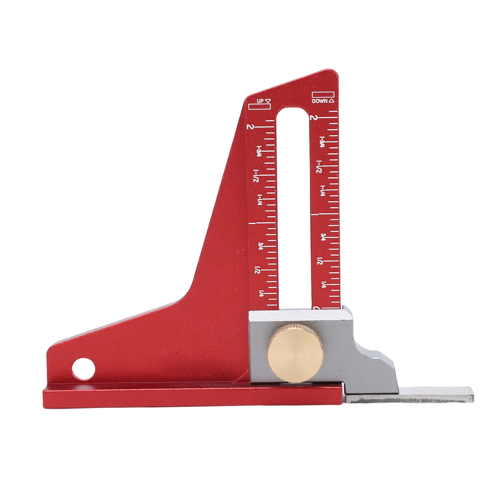 Table Saw Height Measuring Ruler Table Saw Height Gage Inch Measuring Ruler Home Woodworking Height Measurement Tool with Magnet