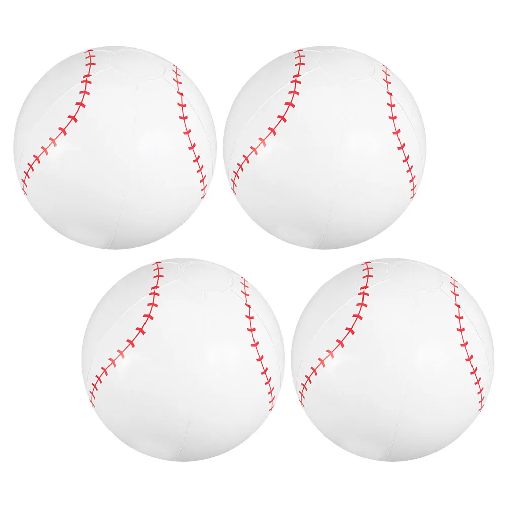 4 pièces gonflable Baseball nager flottant petite piscine gonflable jouet d'eau balles jouets