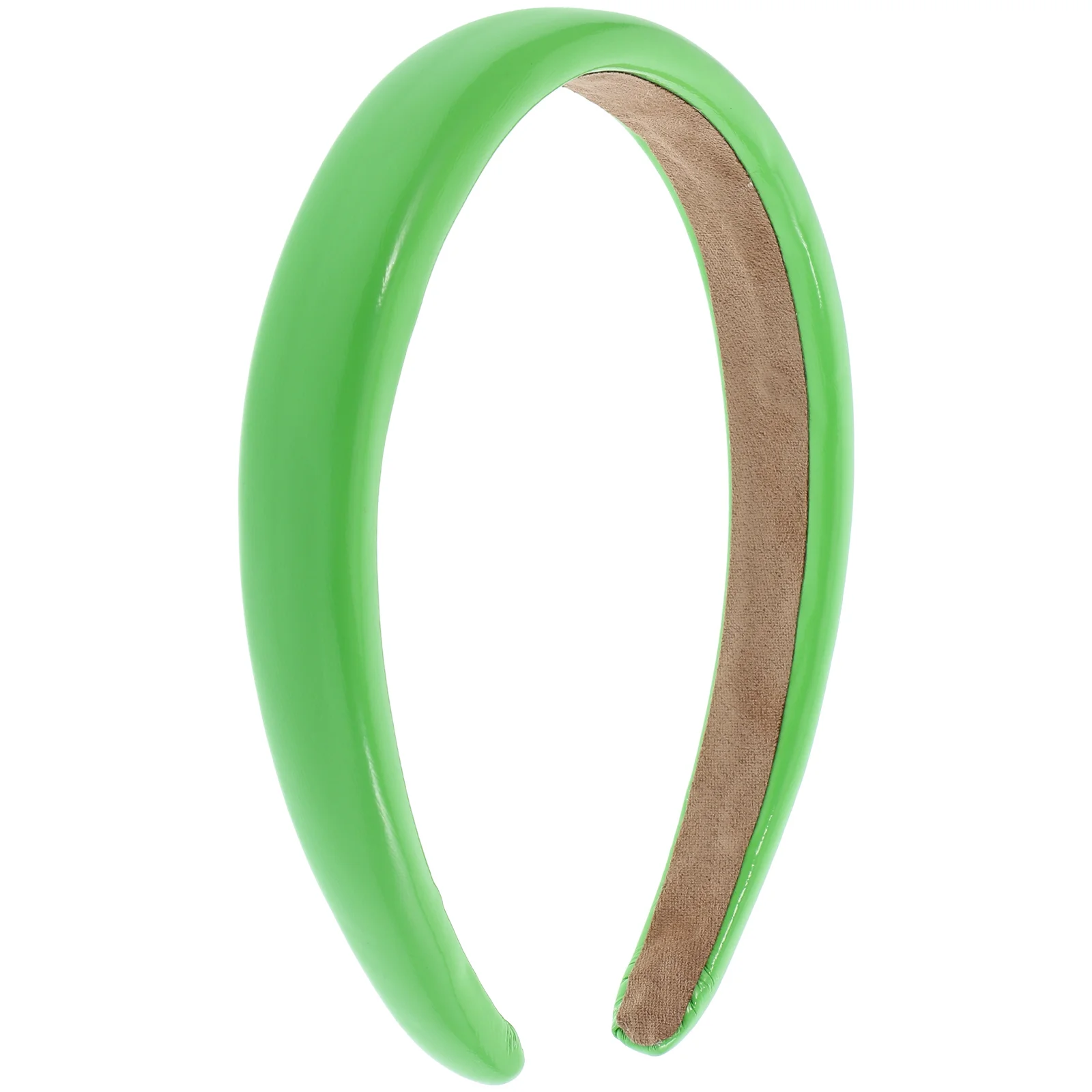 

Glossy Head Hoop White Headbands for Women Non Slip Broadside Sport Non-slip Woman