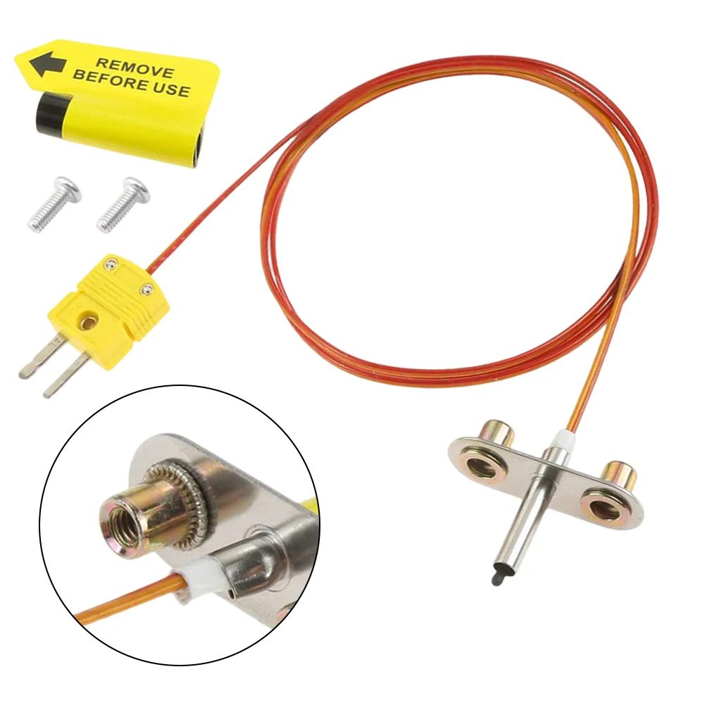 For Traeger Pro 575 780 Ironwoods 650 885 Grill KIT0422 Thermocouple Probe Kit With Screws High Grade Metal Replacement Part