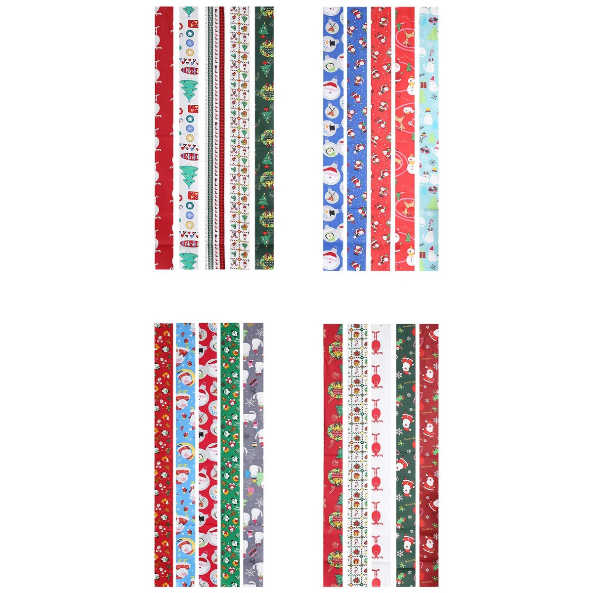 Tessuto 2025+ 20 modelli, strisce di tessuto pretagliate per quilting, rotoli di gelatina di tessuto con diversi modelli