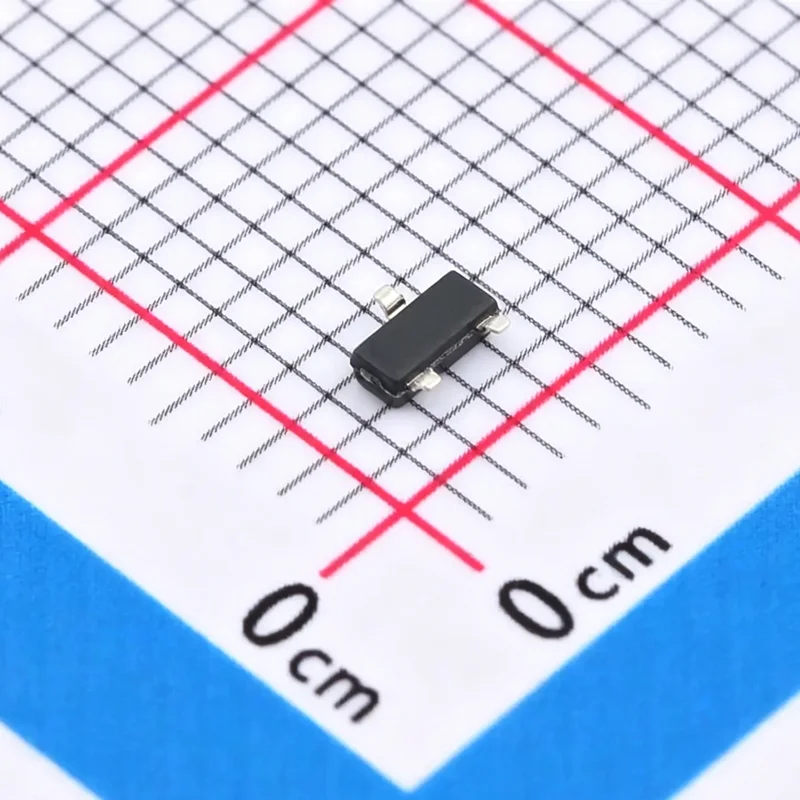 100PCS/LOT BC850CLT1G marking 2G Bipolar (BJT) Transistor NPN 45 V 100 mA 100MHz 225 mW Surface Mount SOT-23-3 (TO-236)