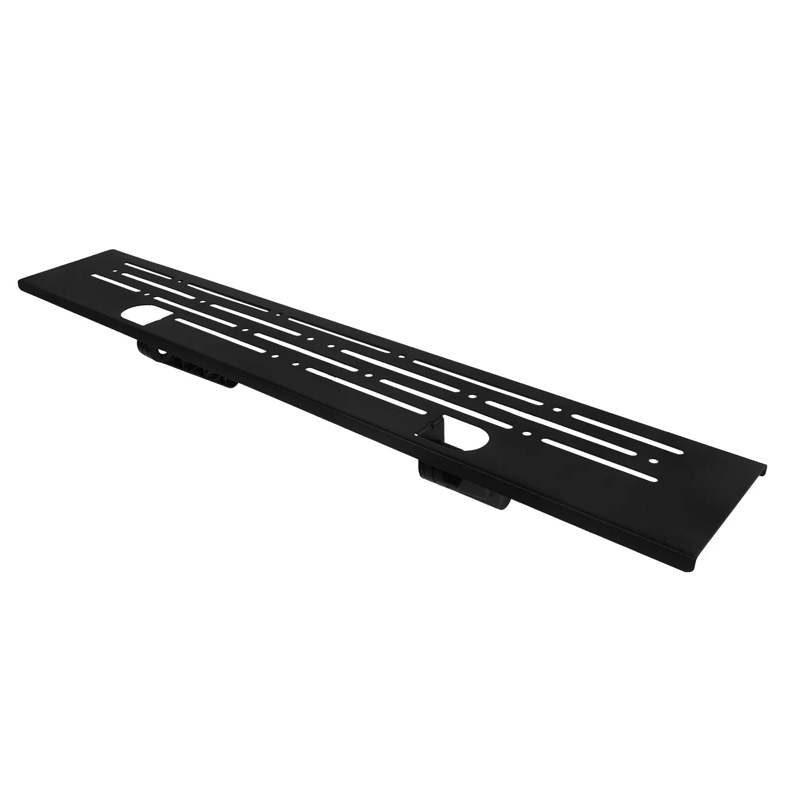 Adjustable TV Screen Organizer Shelf No Drill Storage Shelf for Router Streaming Device Cable Box Game Console Storage