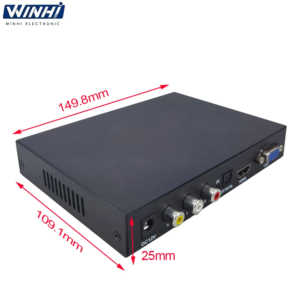 Picture 5: 1080P HD-MI VGA CVBS Output 5G Storage Digital Signage TV Media Player Box for Interactive Demonstration System in Retail Store