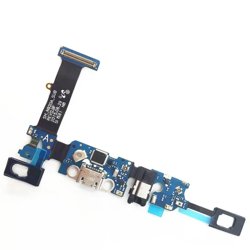 Charging flex cable for Samsung Galaxy Note 5 Korea SM-N920S n920k n920a n920v n920p charge with board repair parts