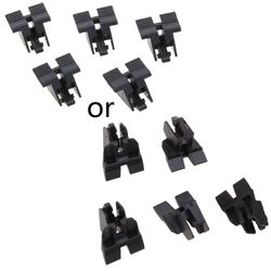 5Pcs Desktop Computer Mainboard PCIE 16X Graphics Card Slot Socket With Fishtail Fixing Clip PCIE X16 Socket Replacement