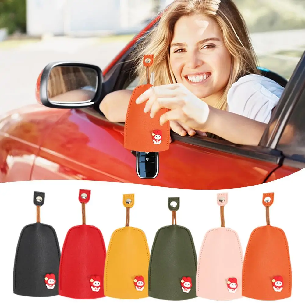 Creative Pull Out Key Key Box Cute Wallet PU Leather Key Wallets Keychain Bag Leather Key Holder for Keys Universal Car Key Case