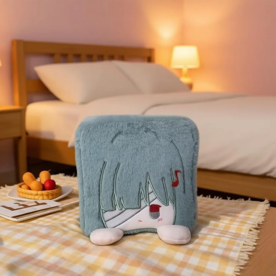 Wuthering Waves Phrolova Square Plush Pillows Game Peripherals Figure Soft Stuffed Doll Room Decoration Collection Birthday Gift