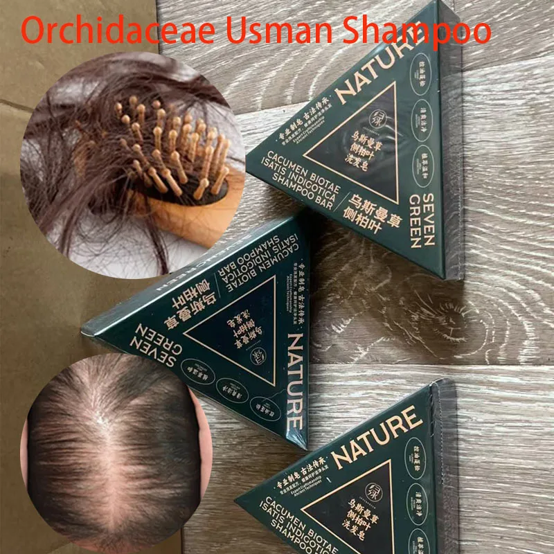 

QiLv 120gOrchidaceae ШампуньXinjiang Usman Grass Polygonum Multiflorum Шампунь ручной работы с сильным корнем