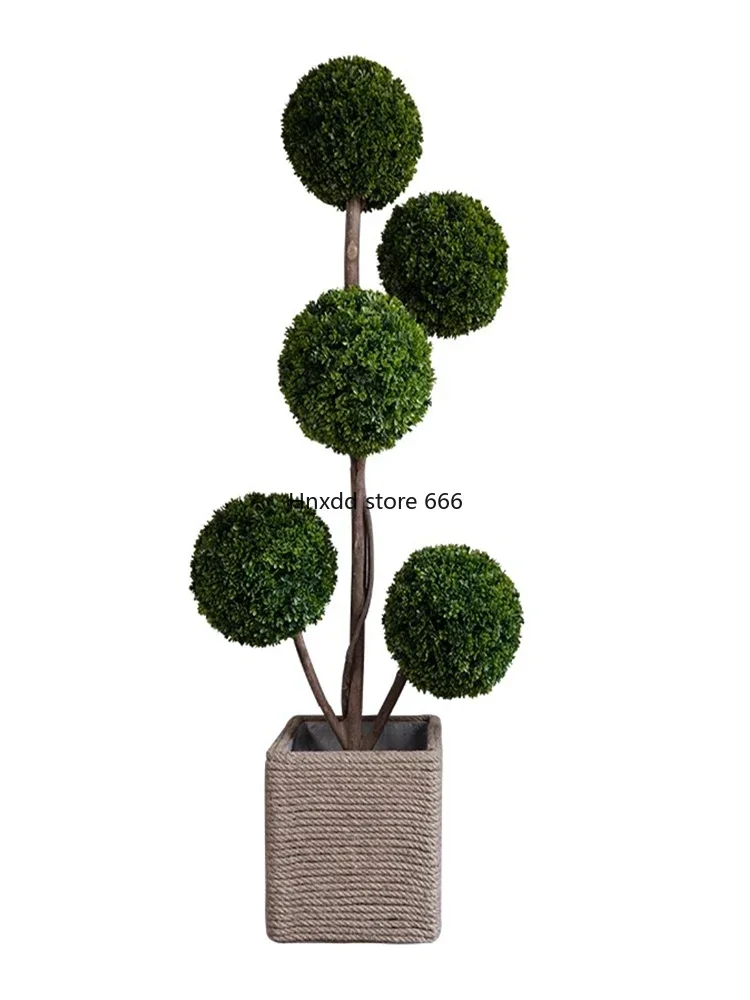 Large spherical plant creative fake flower simulated flower decorative ornament