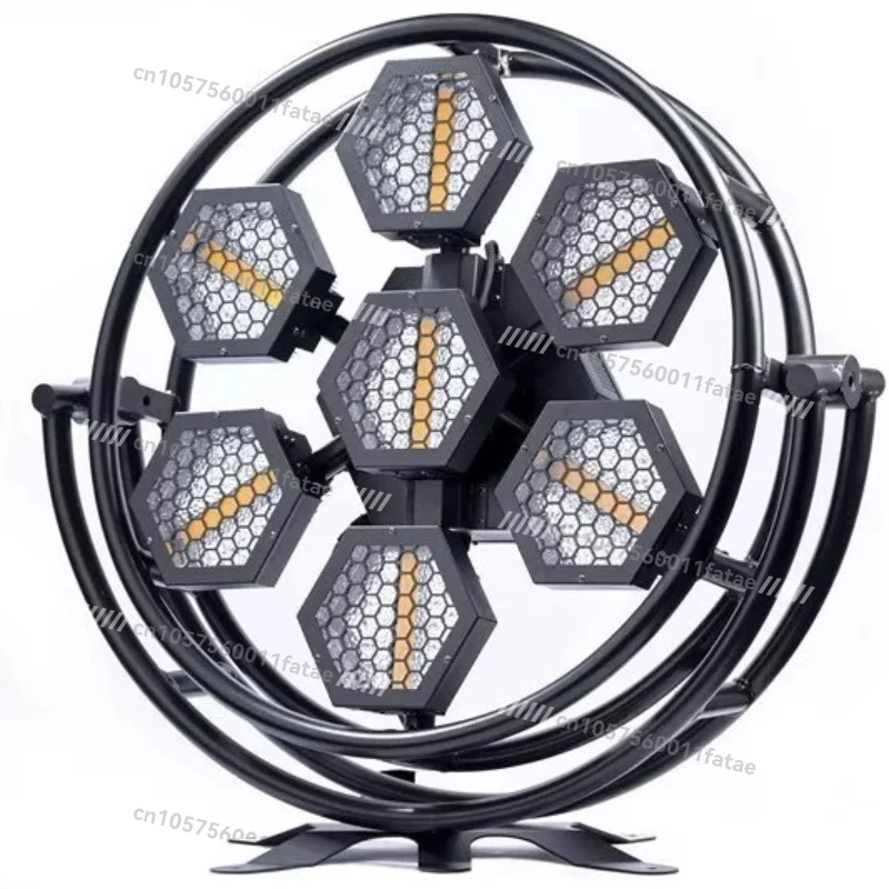 

Голосовая активация KTV 7-пиксельные ретро-светильники, вспышка для выступлений, DJ-вспышка, стробоскоп