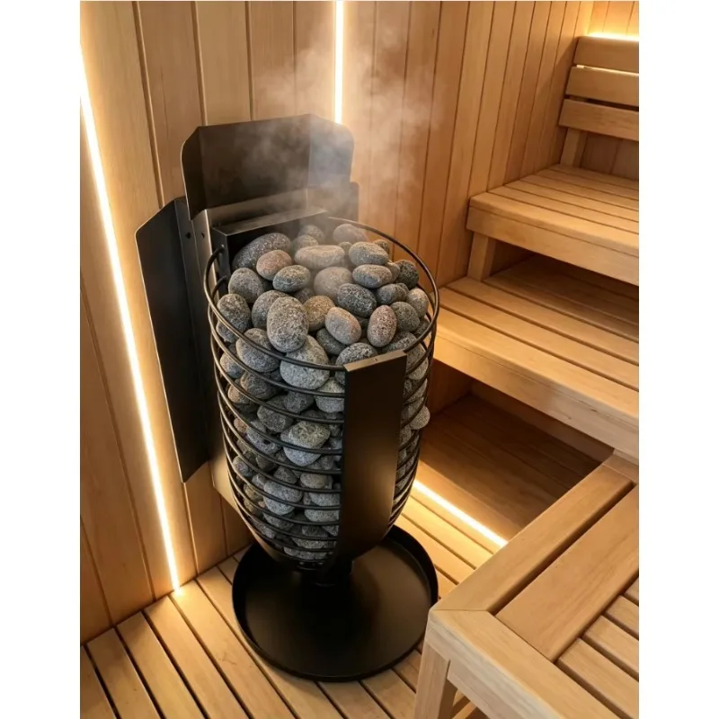 Diooist 11 KW WiFi External Control Stainless Steel Finland Dry Sauna Heater Modern Electric Sauna Room