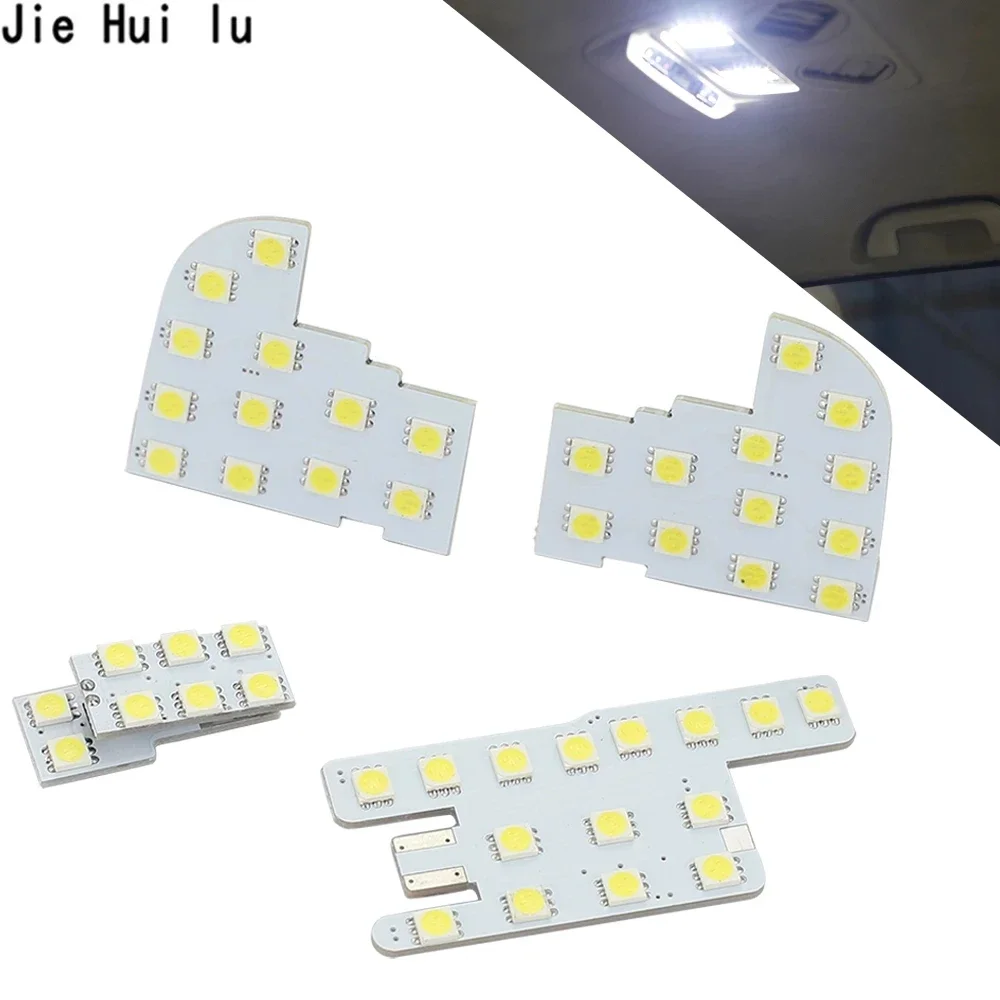 4x for Honda Accord Euro Acura TSX Crider 2009~2014 Interior Lights Dome Map Room Roof LED Lamps Reading Light Trunk Panel Lamp