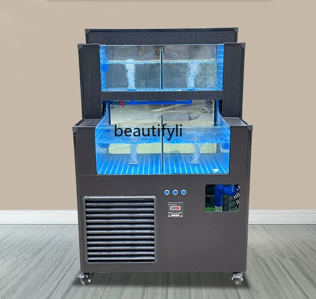 

Kitchen special seafood pool restaurant hotel commercial seafood fish tank shellfish pool refrigerator integrated
