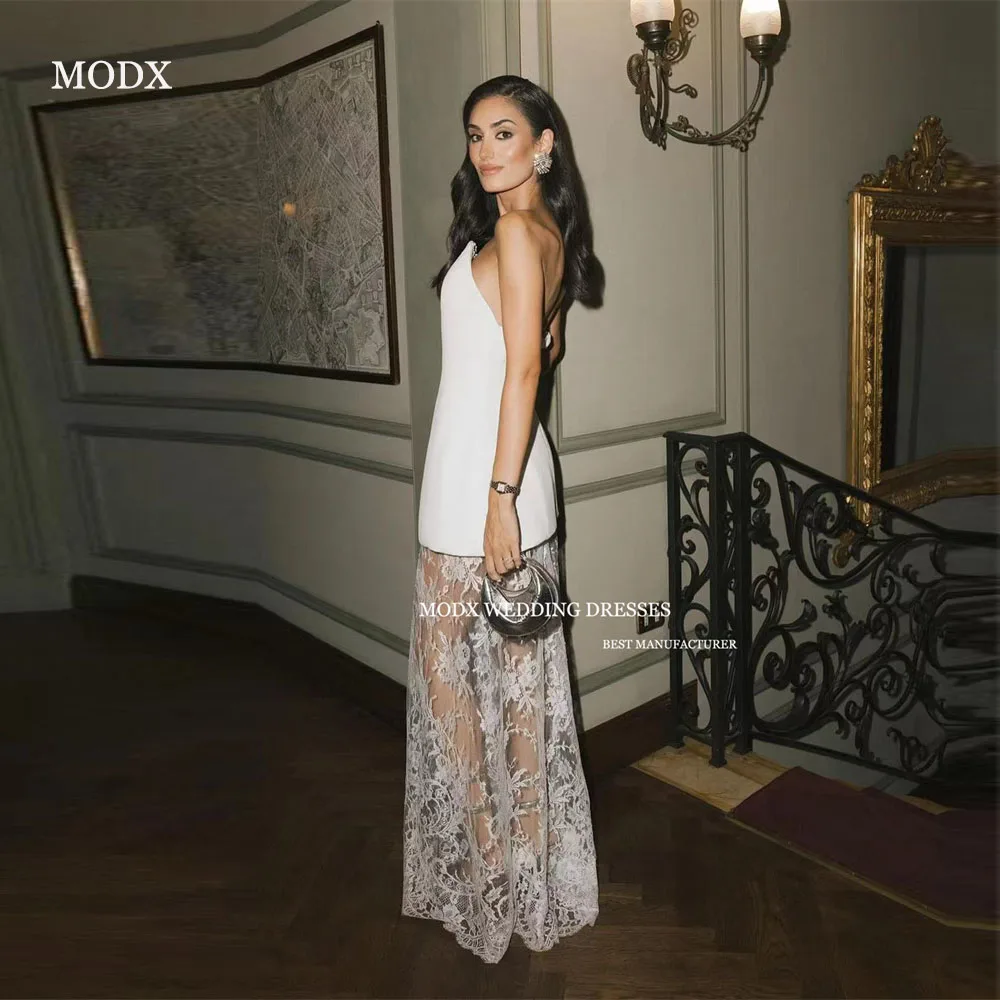 

MODX сексуальные кружевные свадебные платья без бретелек в стиле пэчворк Vestido De Noiva женское свадебное платье длиной до пола, свадебные платья по индивидуальному заказу