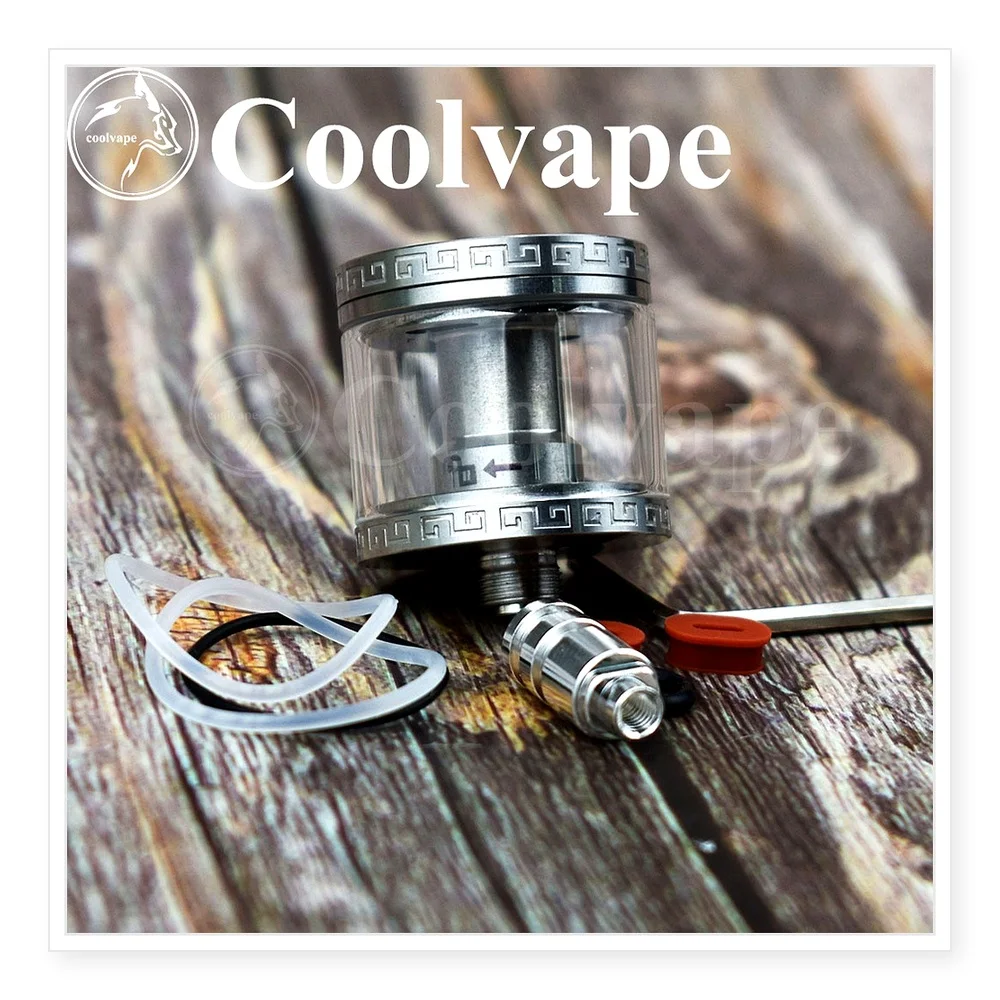 510 Vape Tank Adapter for RDA RTA Atomizers, 24mm Diameter, 4ml Capacity, Made of 304 Stainless Steel