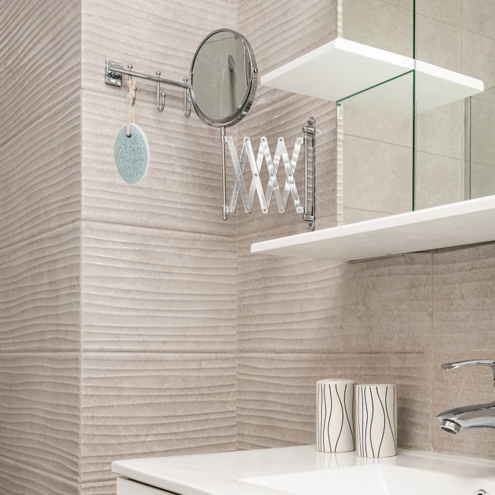 

2Pcs Pumice Stone Foot File Strong Feet Rubbing Stone for Smooth Foot Care Exfoliating Pedicure Tool Portable Dead Skin Remover