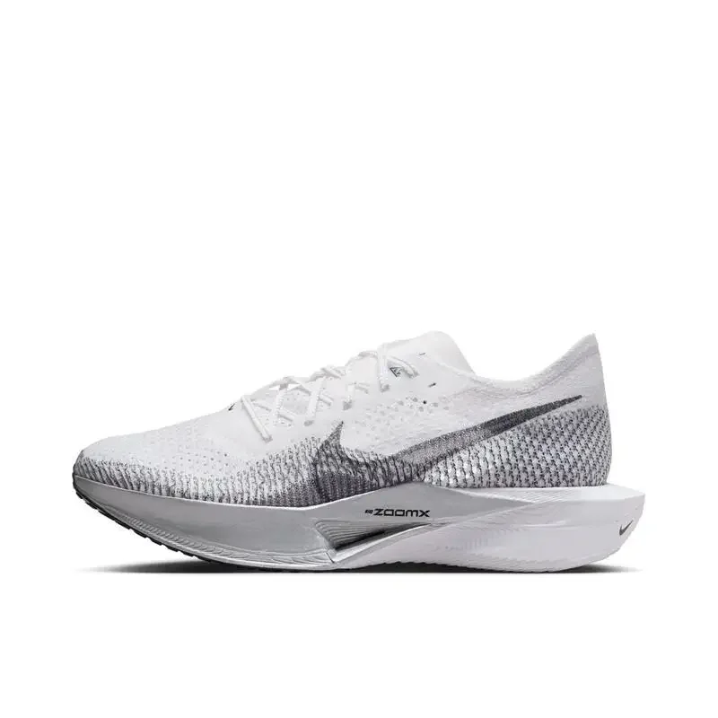 

Мужские и женские кроссовки Nike ZoomX Vaporfly NEXT% 3, марафонские, удобные, с мягкой подкладкой, модные, нескользящие кроссовки, серые