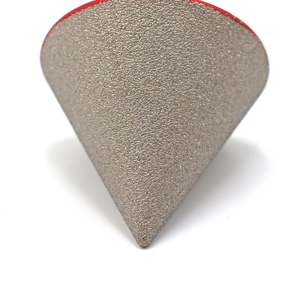 DT-DIATOOL 2 pçs hexágono shank diamante chanfro bits para telha cerâmica porcelana hex connextion dedo fresa moedor de ângulo
