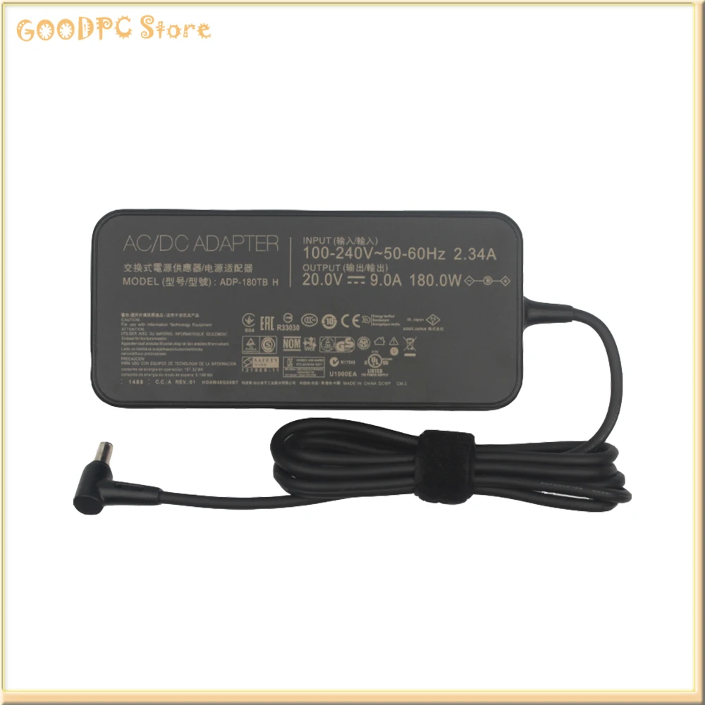 

Original ADP-180TB H 20V 9A 180W 6.0x3.7mm Power Adapter for ASUS ROG 14 GA401 ADP 180TB H