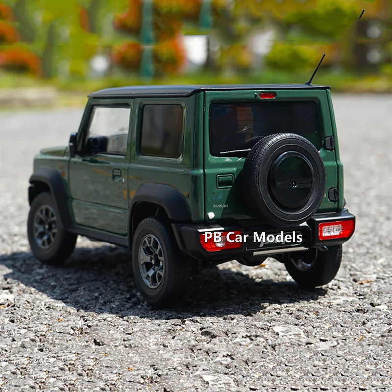 LCD Original Suzuki Jimny Alloy 1 18 Simulation Car Model Off-Road Vehicle SUV