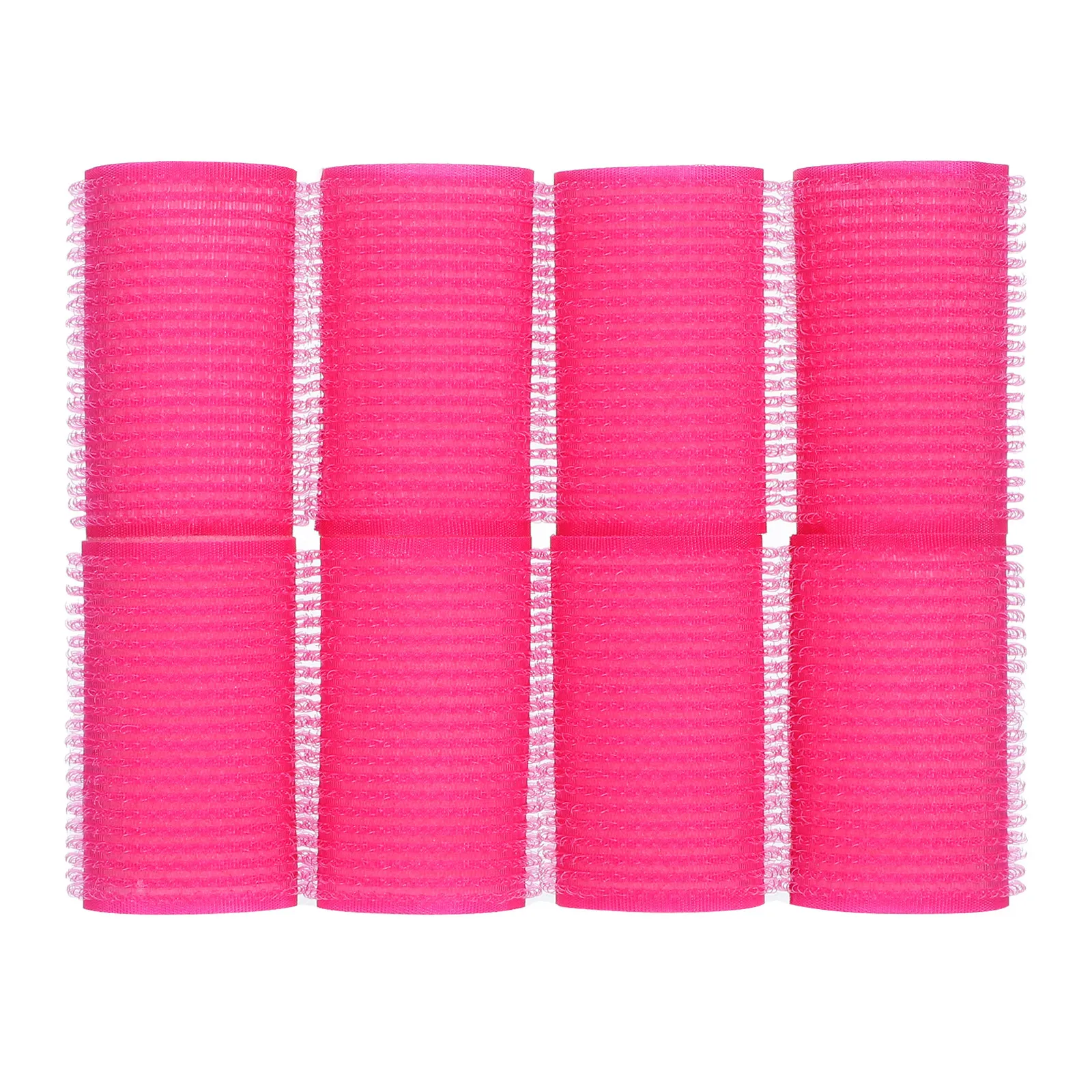

8Pcs Sponge Hair Curlers Set Self Adhesive Curl Rollers for Women Easy Natural Curls Overnight Styling Tool for Long Short Hair