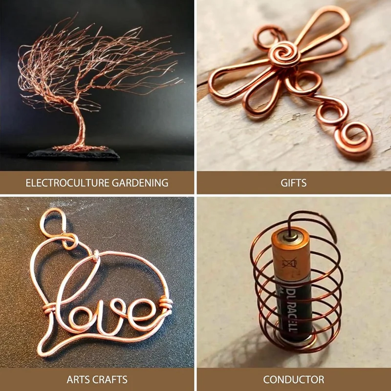 99.9% Dead Soft Copper Wire, 20 Gauge/ 0.8 mm Diameter, 328 Feet/ 100 M, 1 Pound Spool Pure Copper Wire-A79M