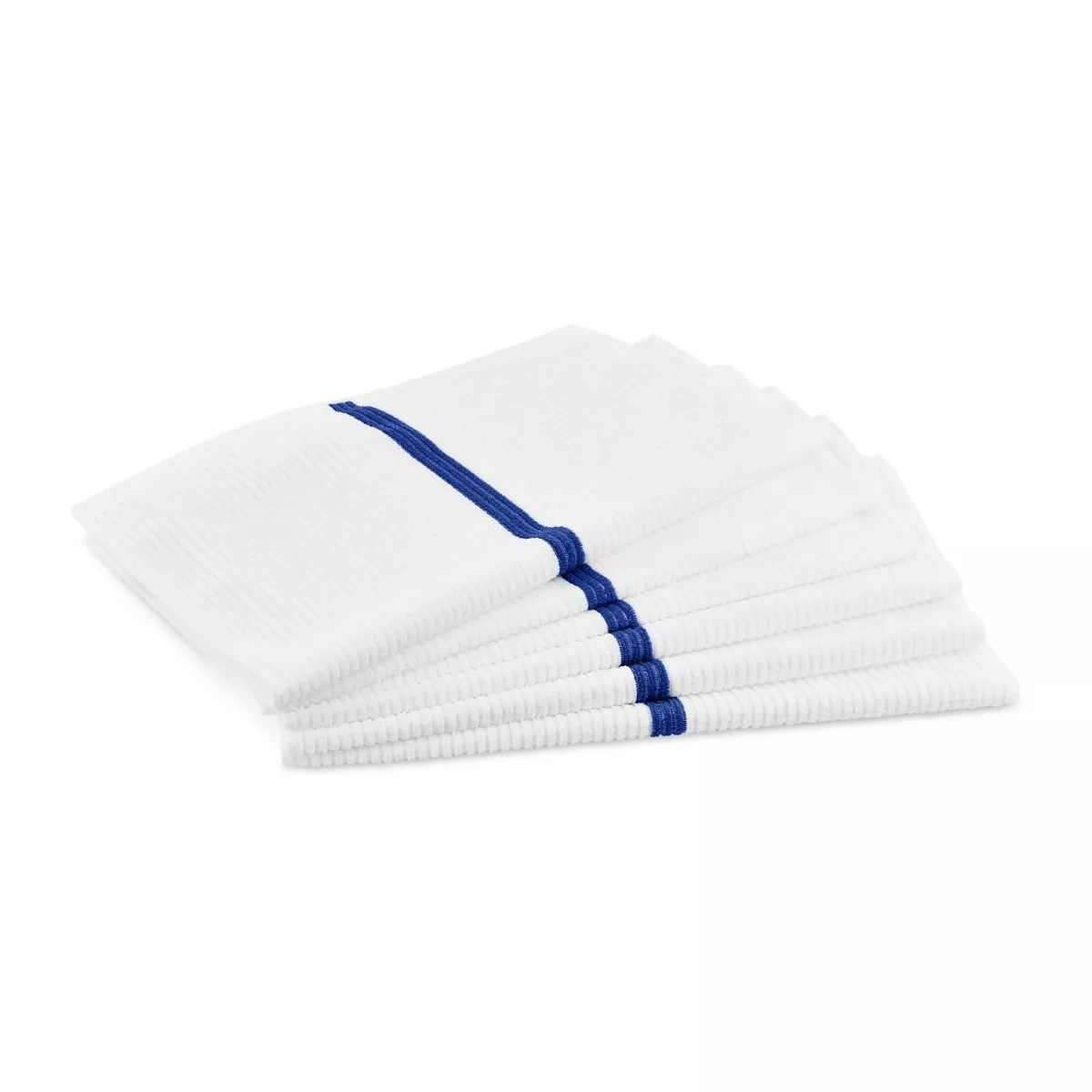 Dishcloths with superfiber stripes Bar/kitchen towels 24 packs of 15x18 