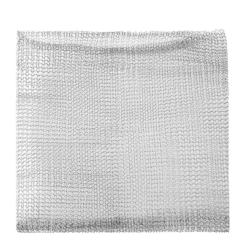 1pc 304 Stainless Steel Metal Mesh Bag Flower Grass Root Insect Resistant Rat Net Bag Outdoor Garden Accessories