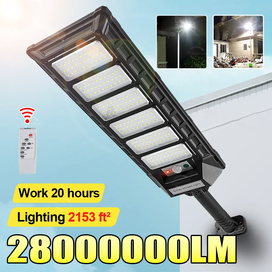 

2025 New Upgrade Solar Lights Outdoor Super Bright LED Solar Wall Lamp Powerful Motion Sensor Waterproof Garden Street Lantern