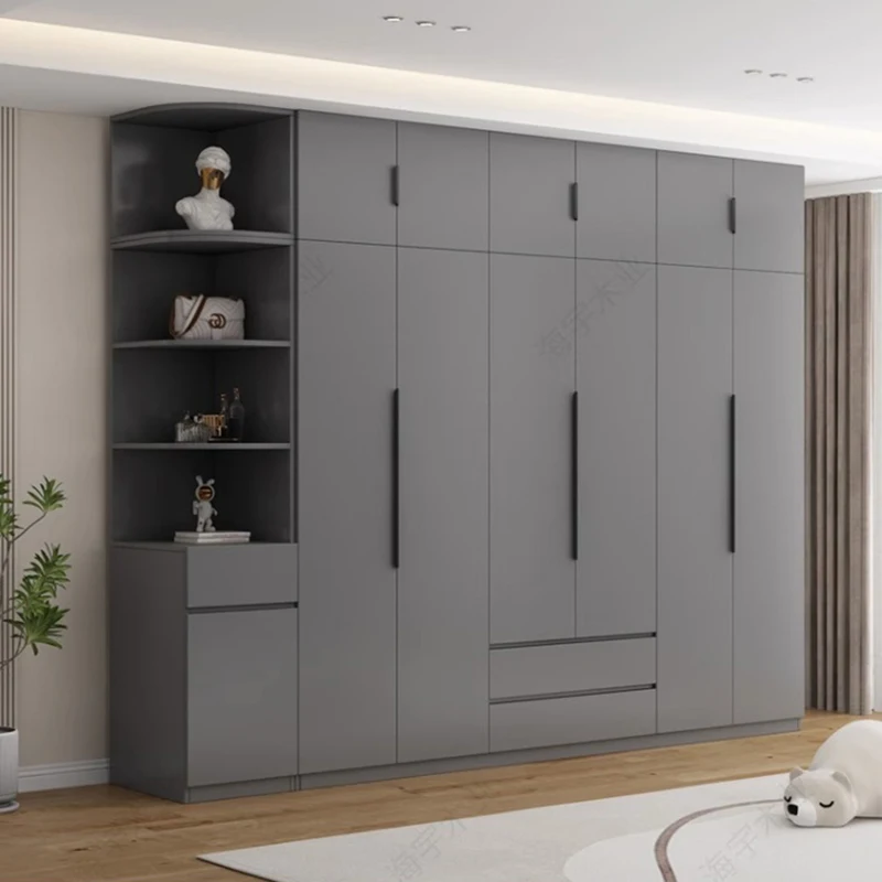 

Storage Clothes Wardrobes Modern Display Dressers Organizer Wardrobes Nordic Apartment Mueble Para Colgar Ropa Furniture Bedroom