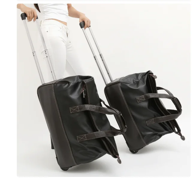 

Женские дорожные сумки на колесиках, ручная кладь, чемоданы на колесиках, женские дорожные сумки из искусственной кожи, дорожные сумки-тележки, сумки на колесиках.