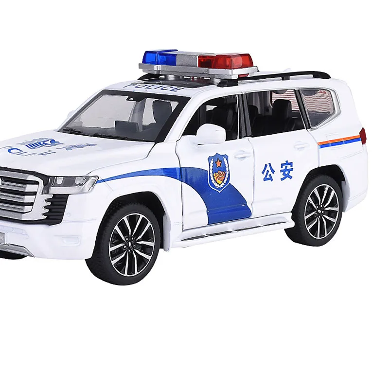 1:32 Simulation Land Cruiser lc300 Legierung Auto Modell Sound und Licht zurückziehen Spielzeug Offroad-Sammlung Ornament Fahrzeug