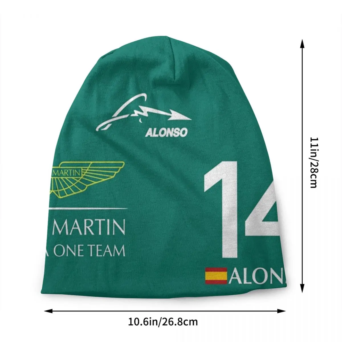 Racing Driver Aston Martins Bonnet Hats Hip Hop Knit Hat For Women Men Winter Warm Skullies Beanies Caps