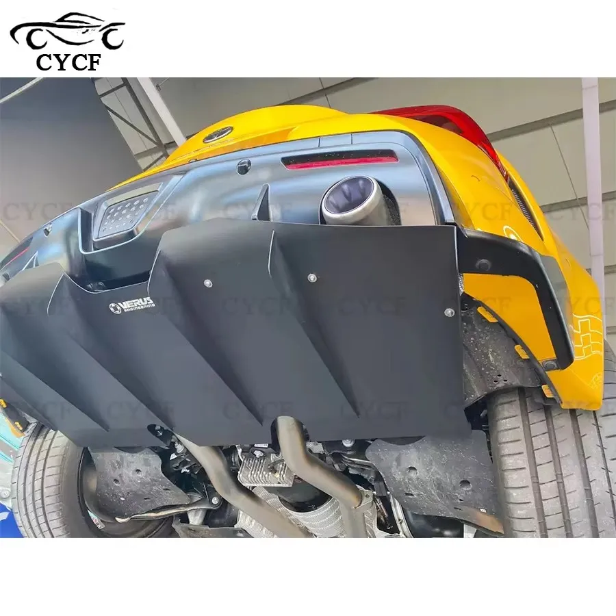For Toyota GR Supra A90 A91 2019+ Carbon Fiber Car Rear Bumper Diffuser Rear Splitters Spoiler Back lip UP body kit