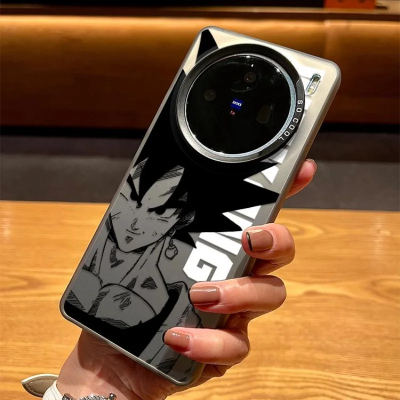 3D чехол для телефона с изображением Драгон Болл, Сон Гоку, Вегета для Vivo X70 X80 X90 X100 X200 Pro S Ultra x200Pro, ударопрочная задняя крышка для VIVO