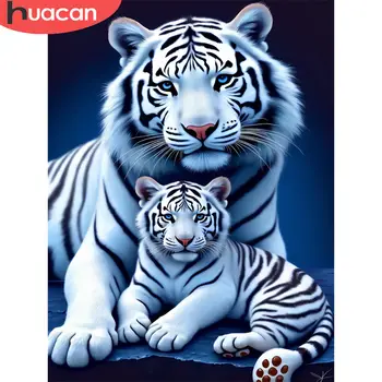 10 best sales Diamantmalerei mit weißem Tiger - №3