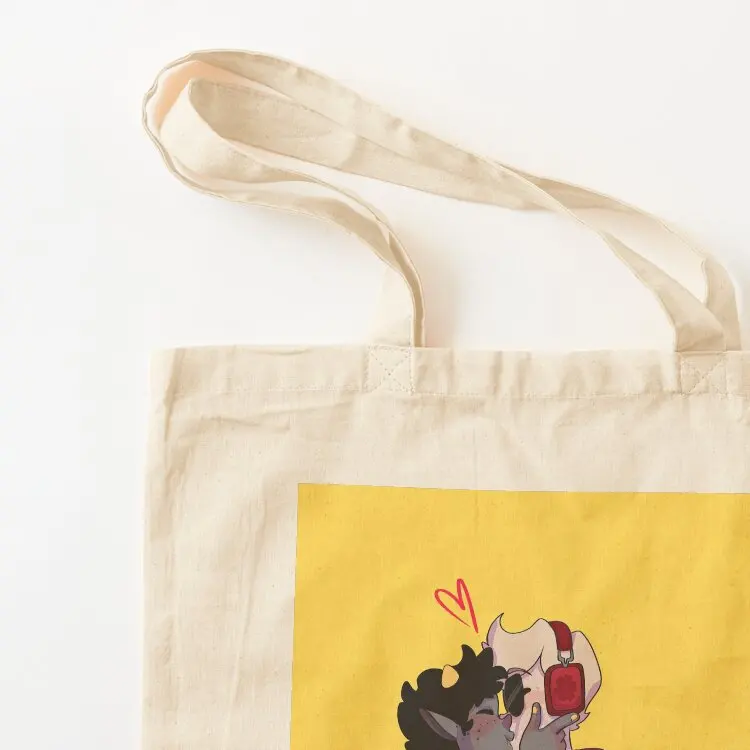 Homestuck - Davekat Smooches Tote Bag sacs de shopping Canvas bag hand bag tote bags aesthetic