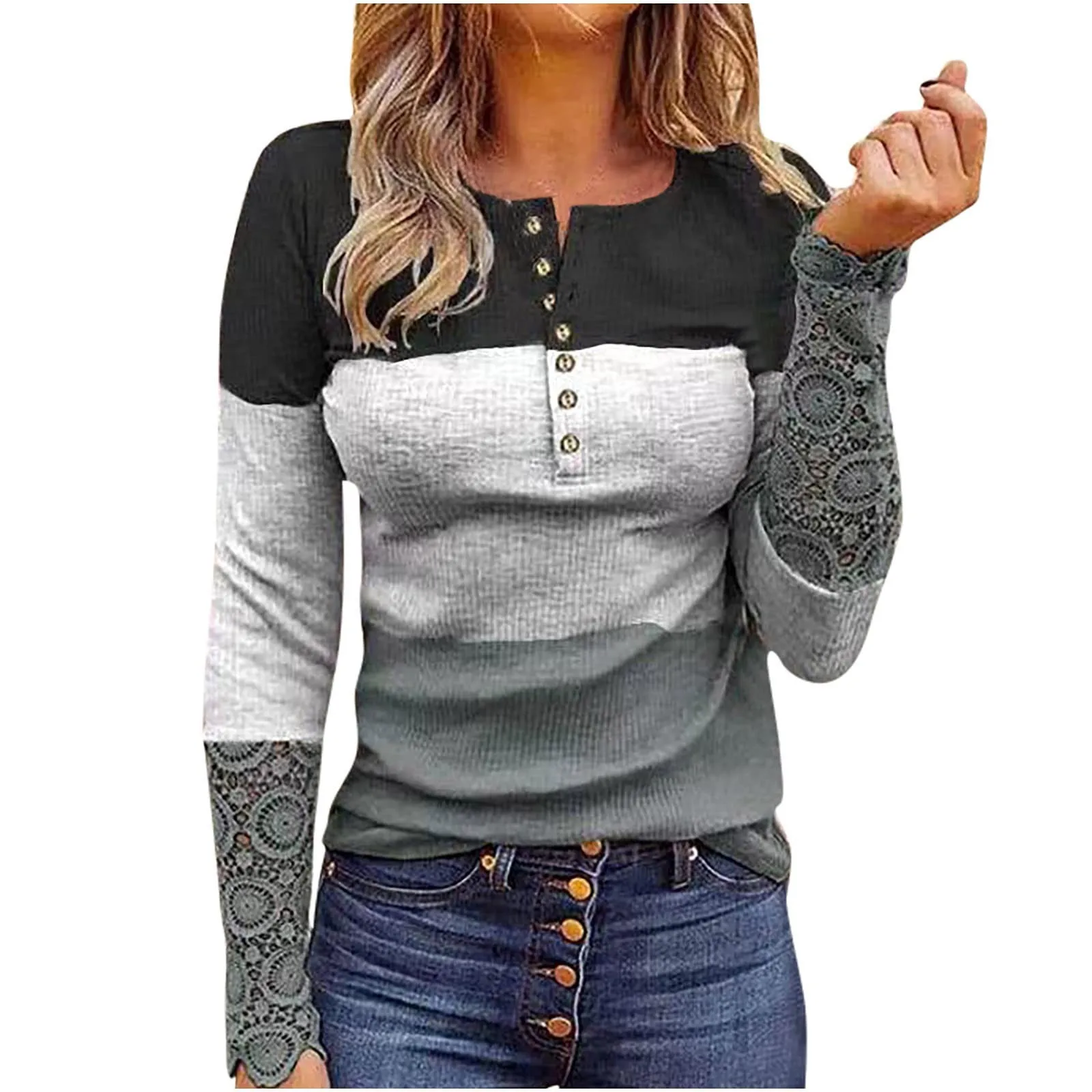 Autunno inverno donna O collo Casual manica corta Casual confortevole t-shirt con stampa allentata Top 2023