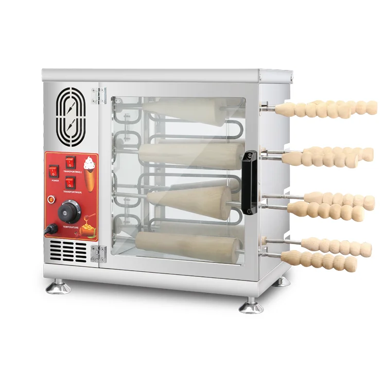 NP-21 Chimney Cake Counter Top Machine Electrical Chimney Cake Machine Electrical Kitchen Equipment Chimney Cake Oven Electric