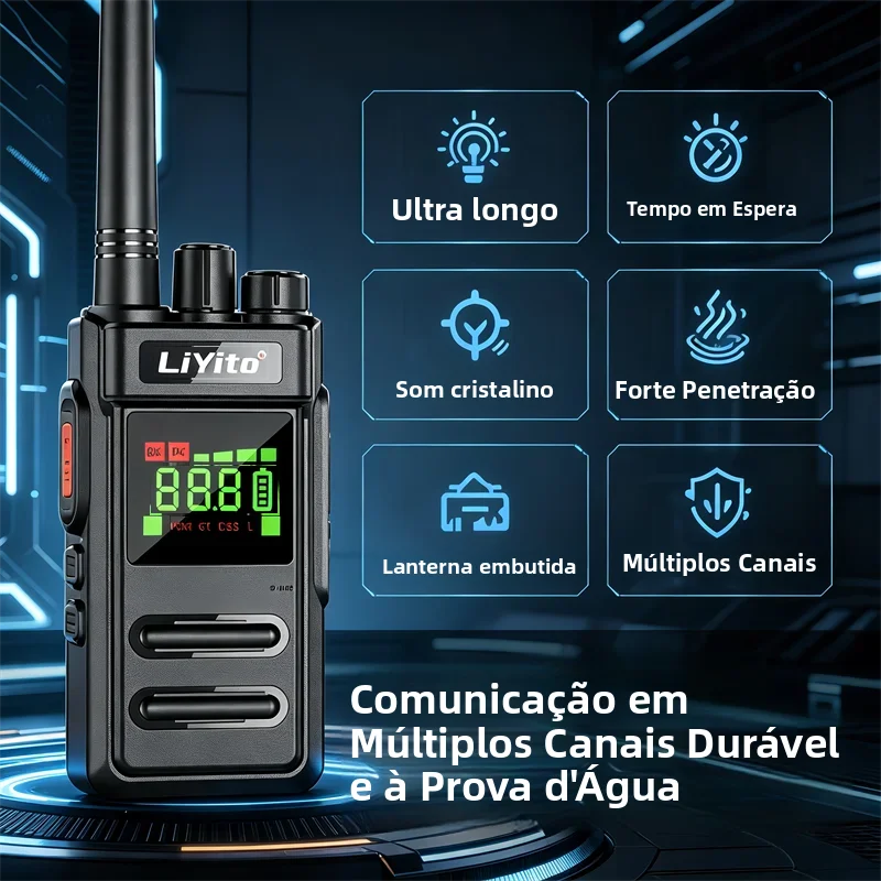 professional-walkie-talkie-led-screen-flashlight-long-range-strong-signal-auto-noise-cancellation-long-standby-easy-to-operate