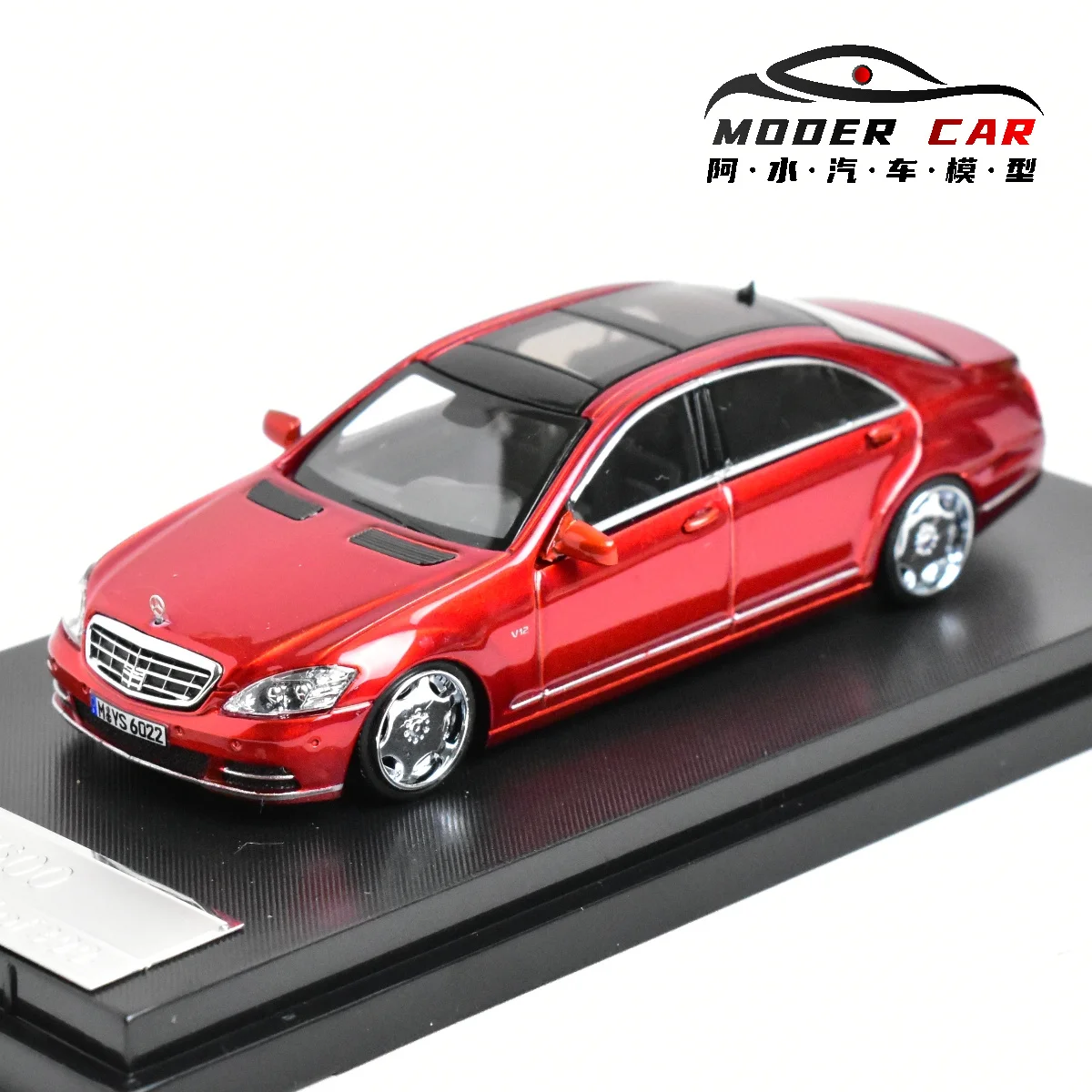 SW 1:64 S-Class S600L W221 Diecast Model Car