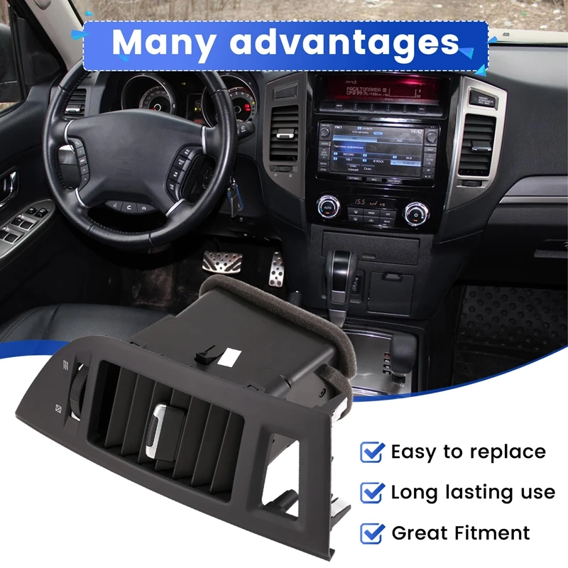 

Car Dashboard Middle Left A/C Outlet Assembly for Mitsubishi LHD New Arrivals in Stock