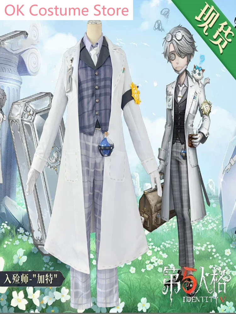 

Identity V Aesop Carl Suit Under The Truth Cosplay Costume Cos Game Anime Party Uniform Hallowen Play Role Clothes New