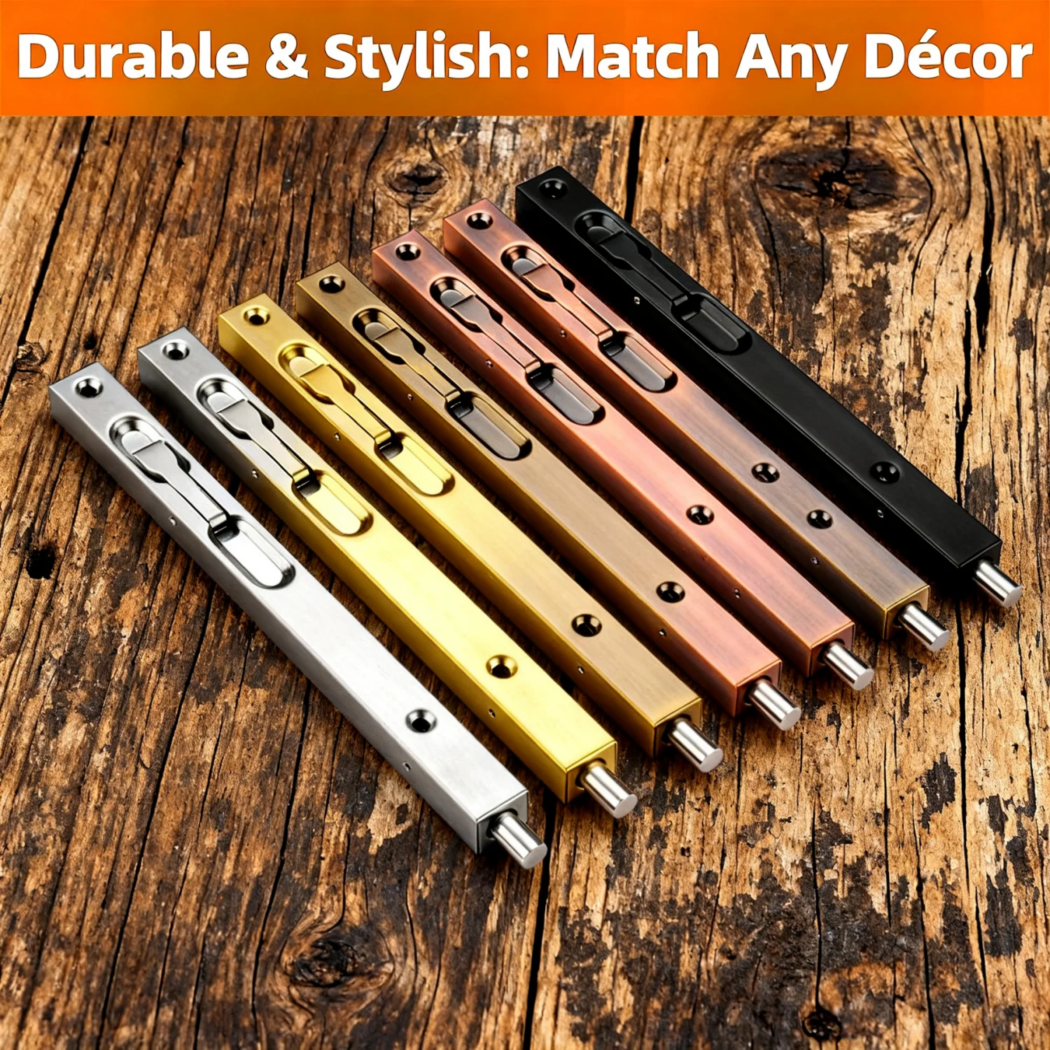 

Дверной засув из нержавеющей стали 304 — скрытый вертикальный замок для деревянных дверей, главных дверей, защитной двери и двойной двери