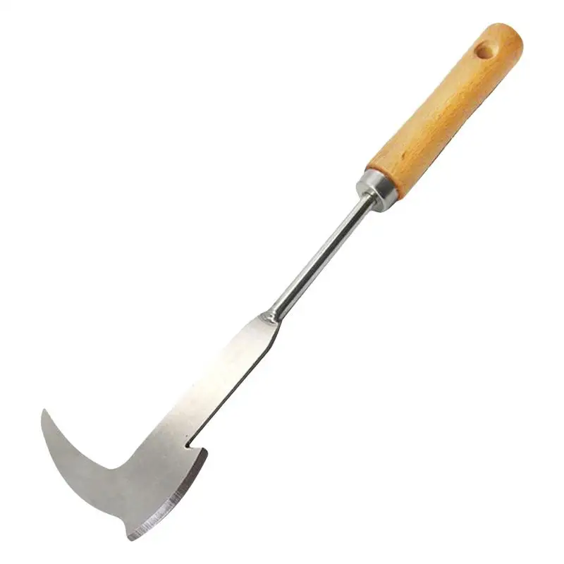 

Driveway Crack Weeder L-Shaped Garden Grass Puller Tool Long Ergonomic Handle Grass Crack Removal Aid For Yard Lawn Terrace